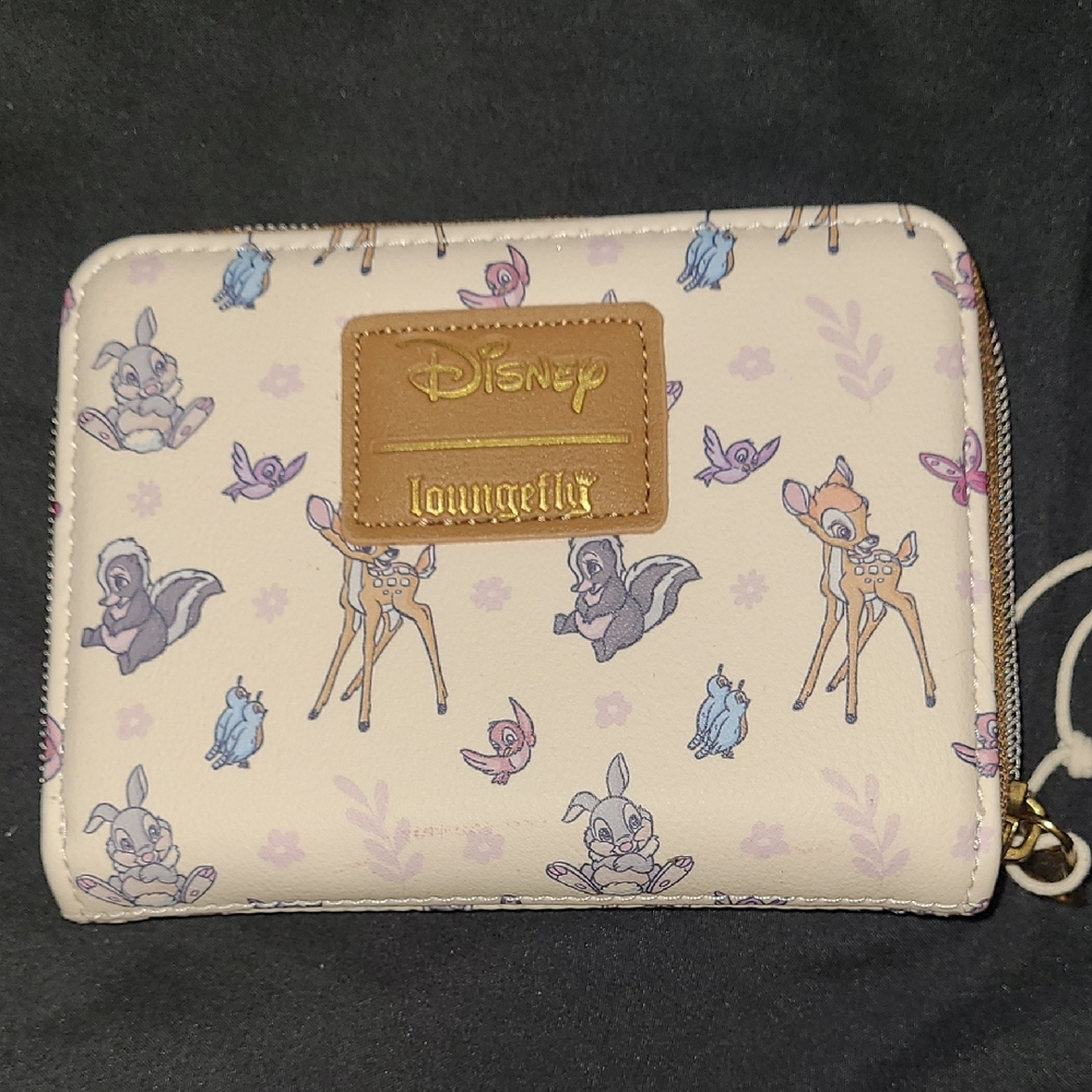 Loungefly Disney Wallet with Black and White Design